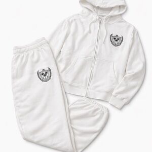 PINK Victoria's Secret White Jumpsuit Size Large